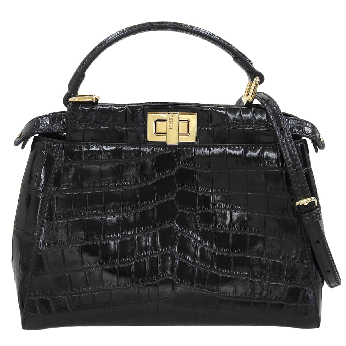 フェンディ FENDI ピーカブー アイシーユー プチ 2WAY ハンドバッグ