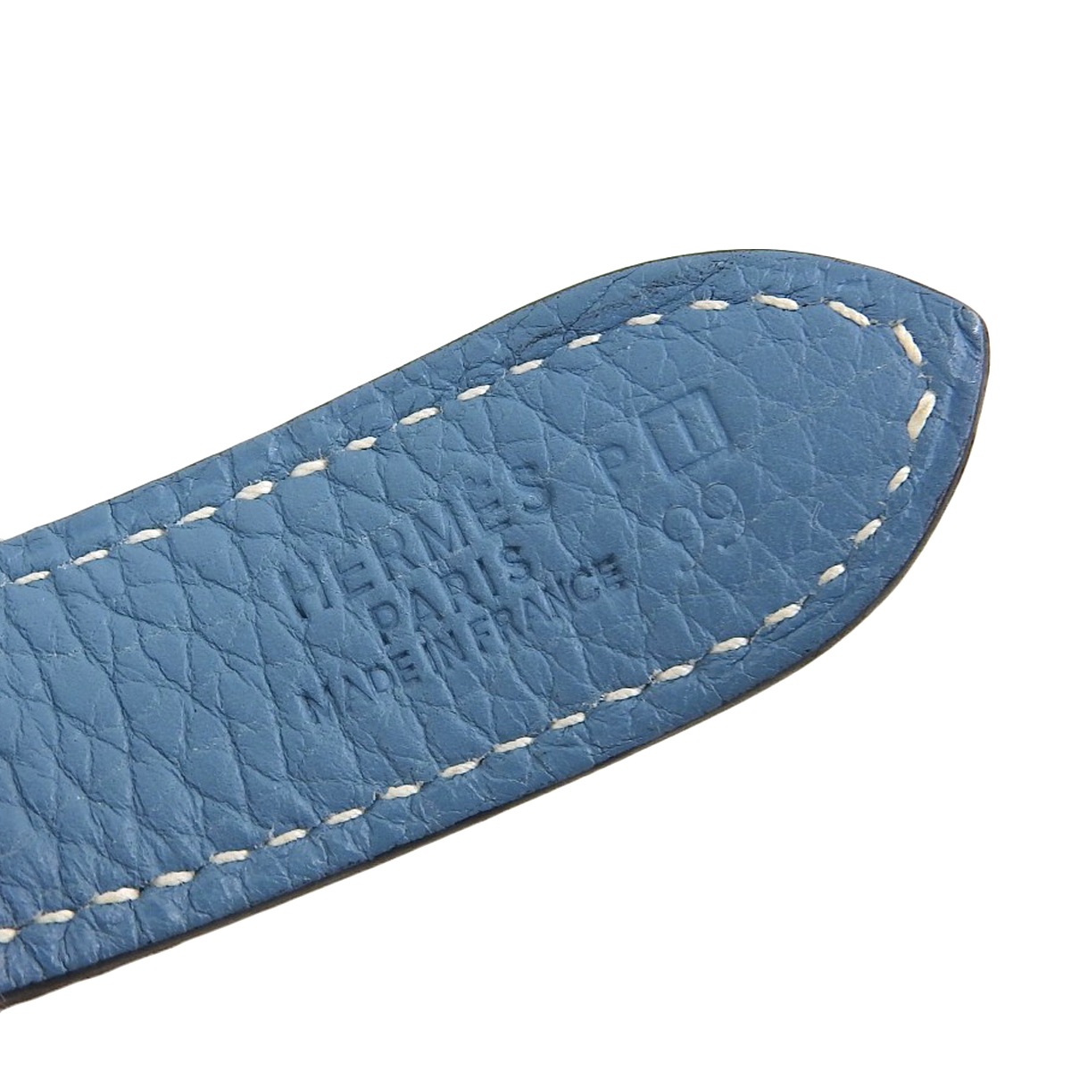 エルメス HERMES トリム31 ショルダーバッグ 肩掛け トリヨンレザー ブルージーン レディース □I刻印 4440