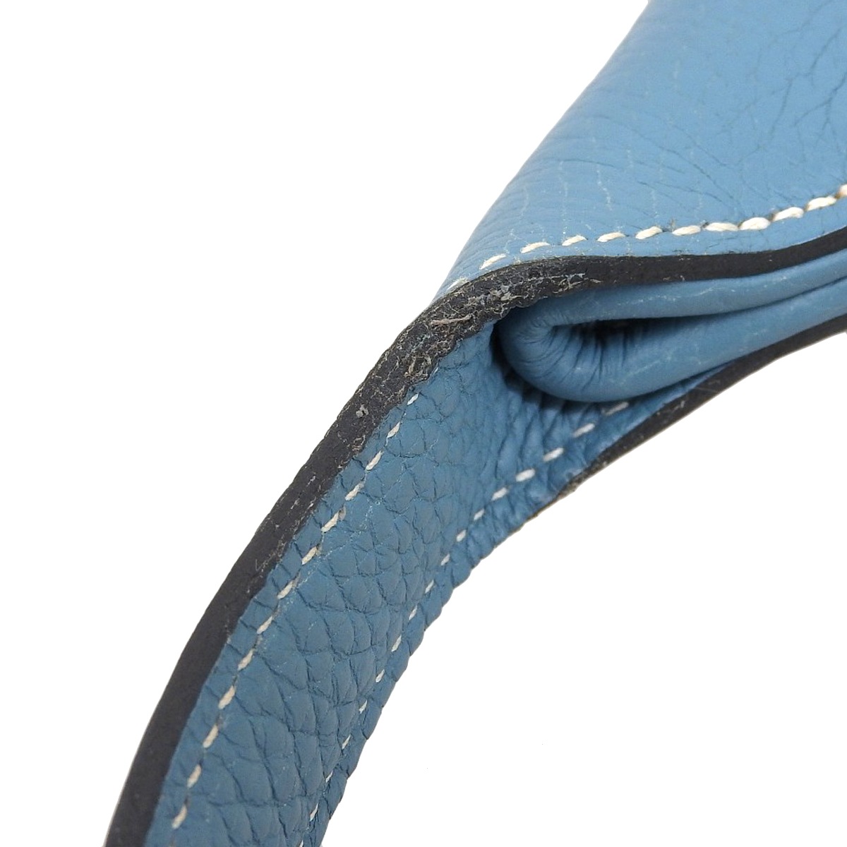 エルメス HERMES トリム31 ショルダーバッグ 肩掛け トリヨンレザー ブルージーン レディース □I刻印 4440