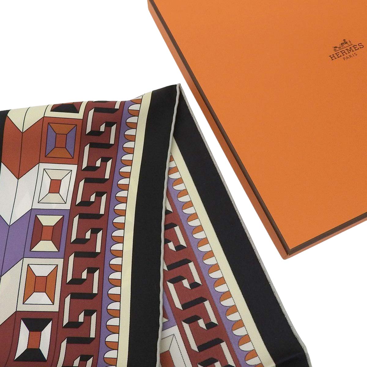 エルメス HERMES カレ90 LE FIL D'ARIANE アリアドネの糸 スカーフ シルク マルチカラー レディース 4601
