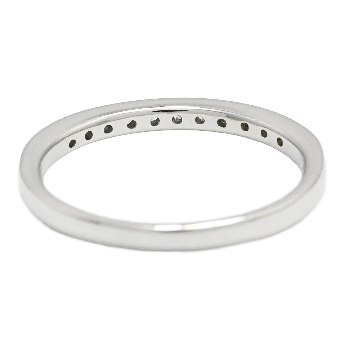 4℃ ヨンドシー Pt950 プラチナ ダイヤ エタニティリング 9号 レディース  3877