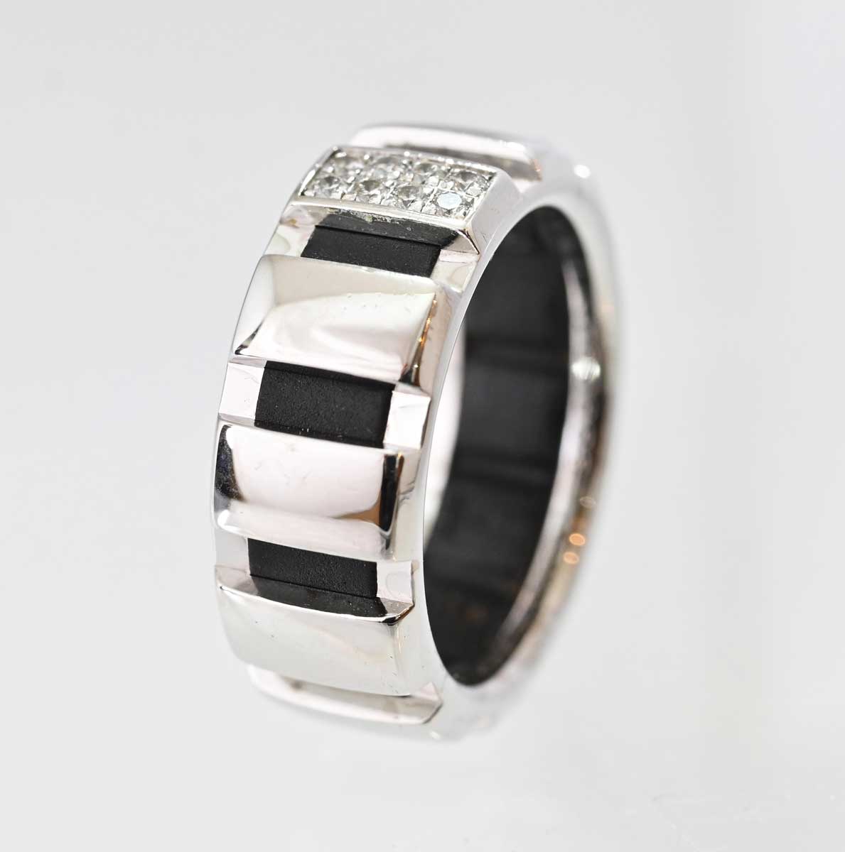 ショーメ CHAUMET 750ＷG ホワイトゴールド クラスワン ダイヤ 8P 7.5号 7892