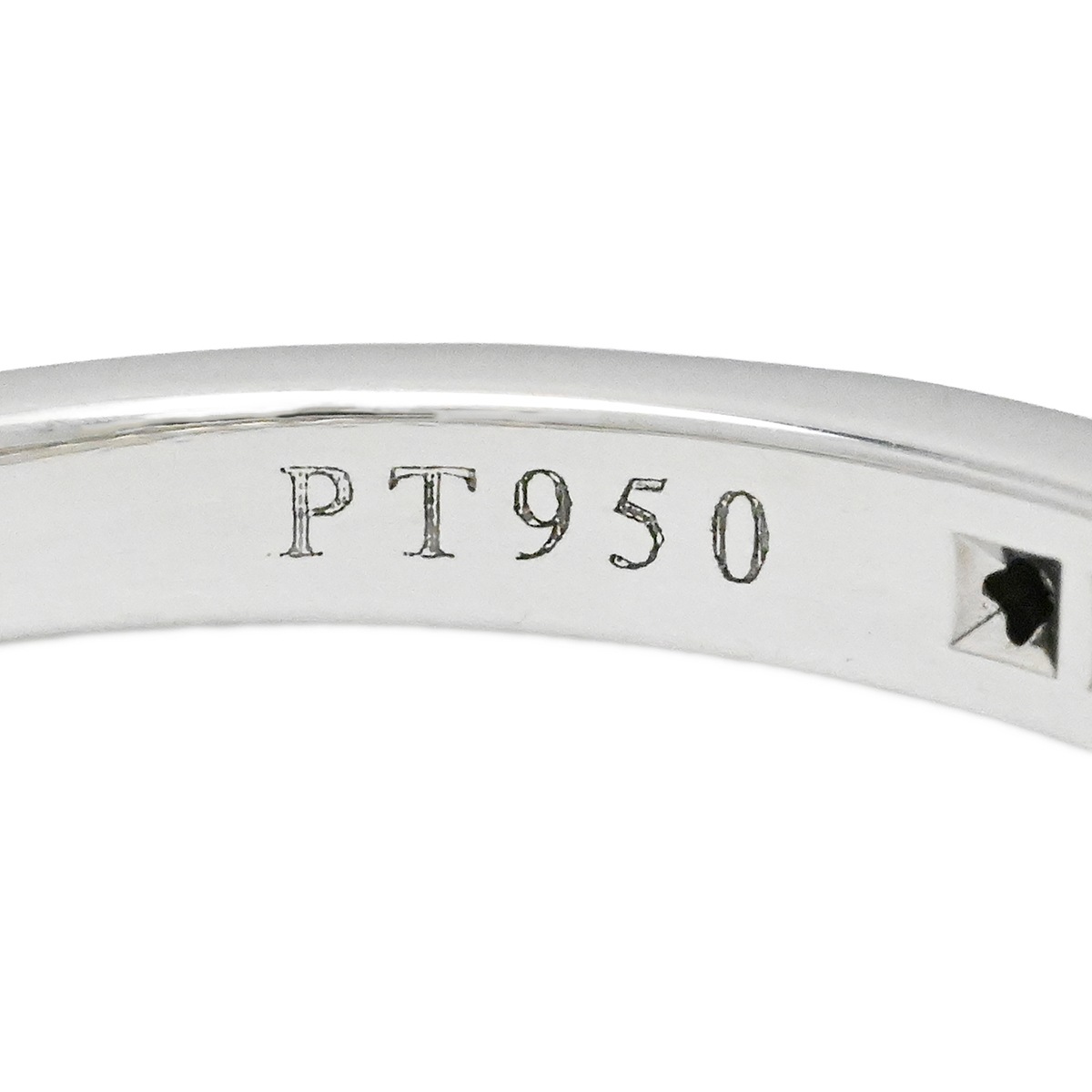 ティファニー TIFFANY & Co. PT950 プラチナ ダイヤチャネルセッティング ハーフエタニティリング サイズ12号 ジュエリー  2060