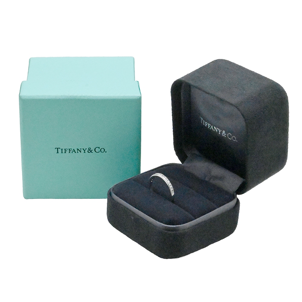 ティファニー TIFFANY & Co. PT950 プラチナ ダイヤチャネル