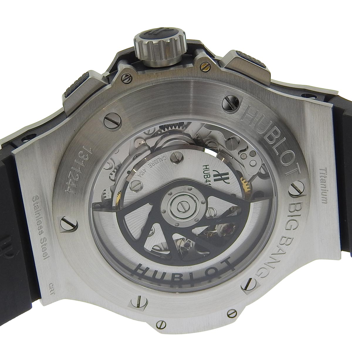 ウブロ HUBLOT BIG BANG ビックバン メンズ オートマ 腕時計 スティール ステンレス ブラック文字盤 301.SX.1170.RX 8948