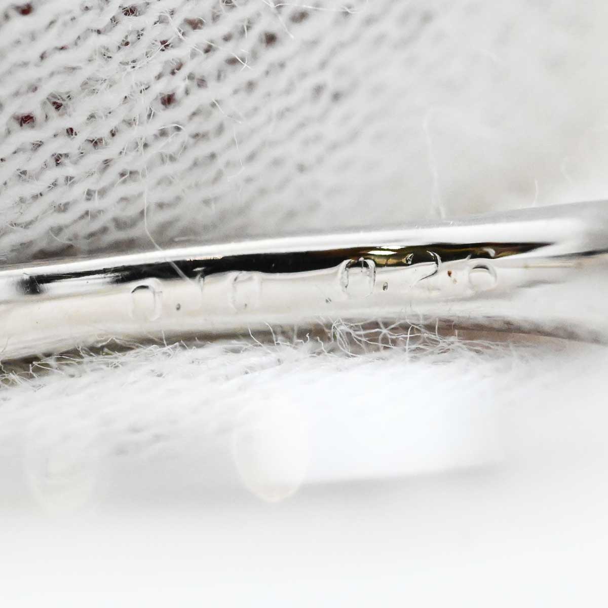 ポンテヴェキオ PONTE VECCHIO K18WG ホワイトゴールド ダイヤ0.26ct ブラックダイヤ0.10ct リング 12号  3424