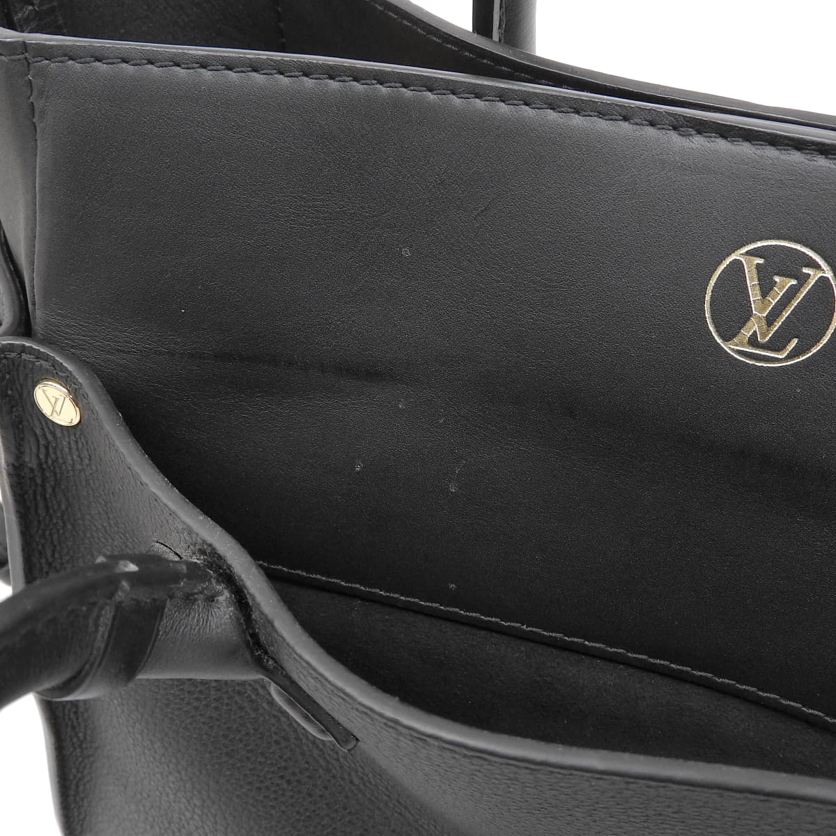 ルイヴィトン LOUIS VUITTON モノグラムタフタージュ オンマイサイドMM 2WAY ショルダーバッグ ハンドバッグ ノワール レディース M53826 4442