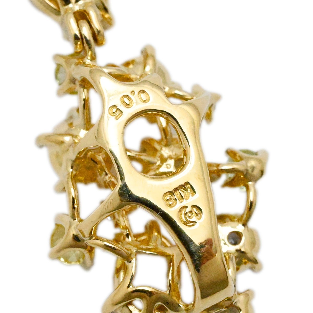 タサキ TASAKI K18ＹG イエローゴールド オパール ネックレス レディース  3761