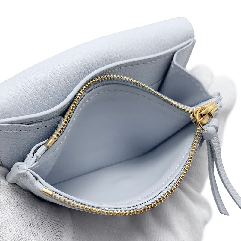 ルイヴィトン Louis Vuitton アンプラント ポルトモネロザリ コインケース コンパクトウオレット 財布М14505 アズールブルー レディース  2053