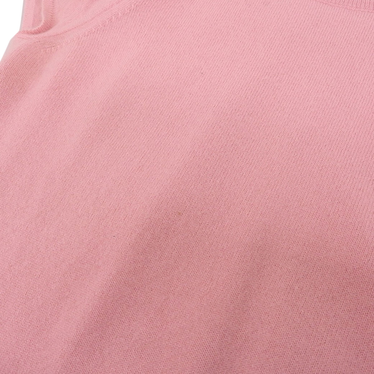 シャネル CHANEL セーター 半袖 カシミア ピンク 38 レディース 05A P26634V00007 4012