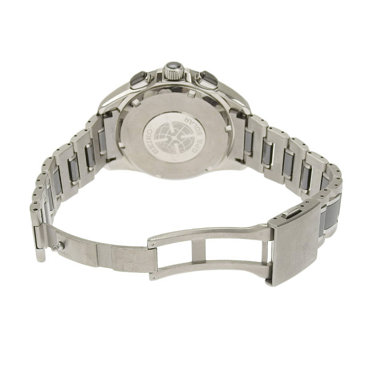 セイコー SEIKO ASTRON アストロン GPSソーラー 腕時計 チタン/セラミック ブラック文字盤 メンズ SBXB041 8X53-0AB0-2 4369