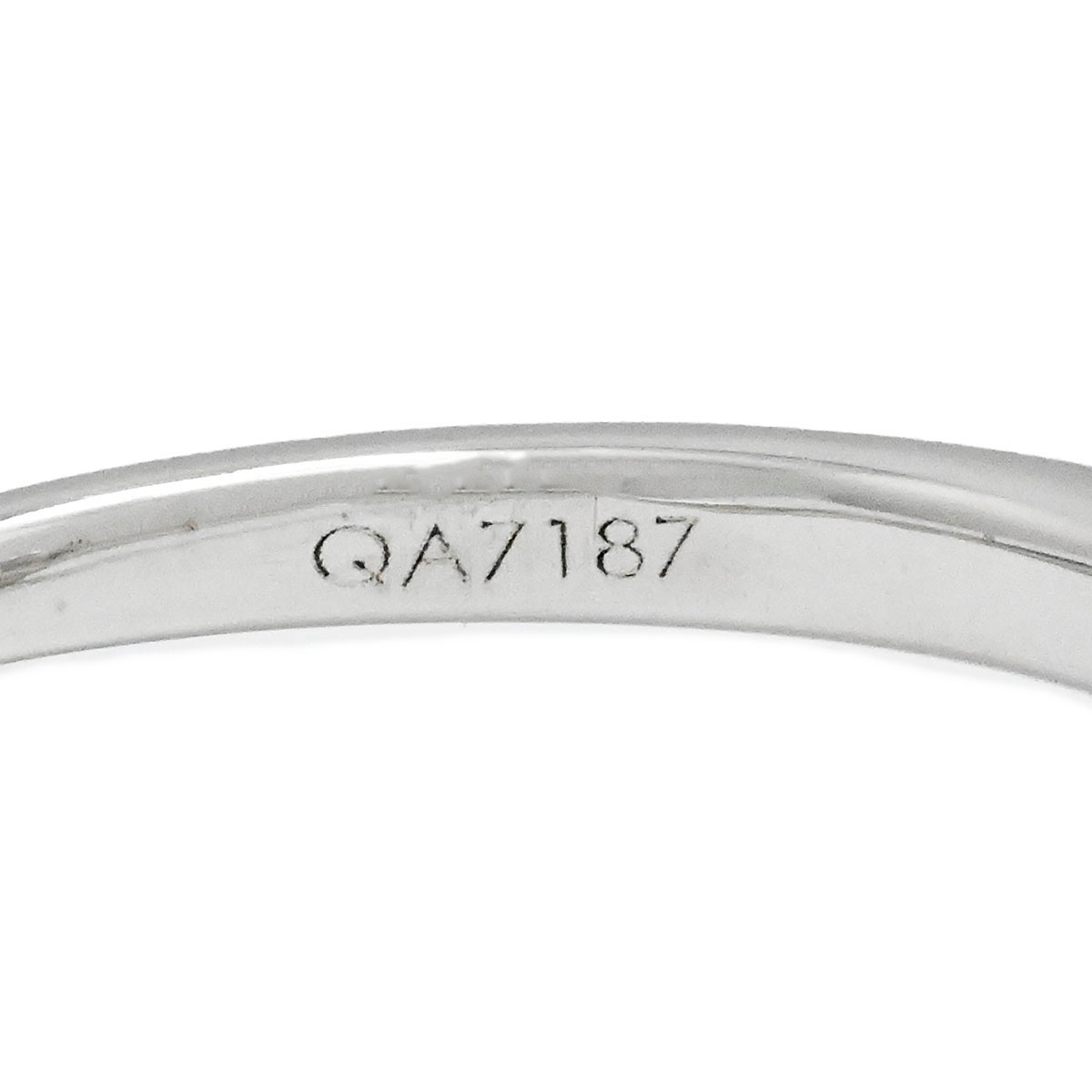 MAUBOUSSIN モーブッサン 750WG K18WG ラブタッチリング ハート ホワイトゴールド 9号 レディース  3881