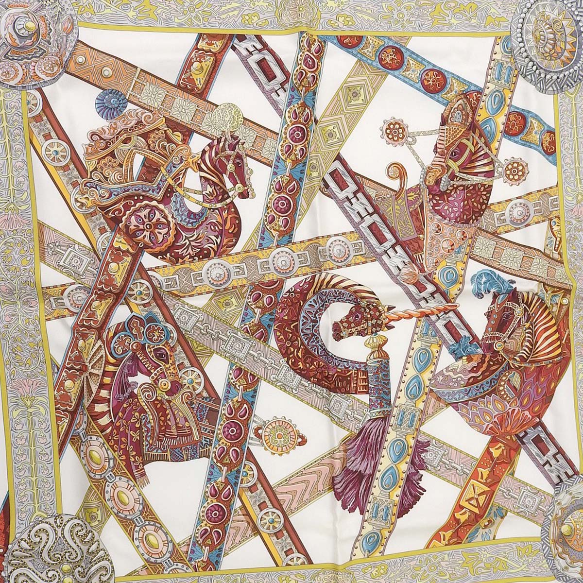 エルメス HERMES カレ90 Le Songe De La Licorne ユニコーンの夢想