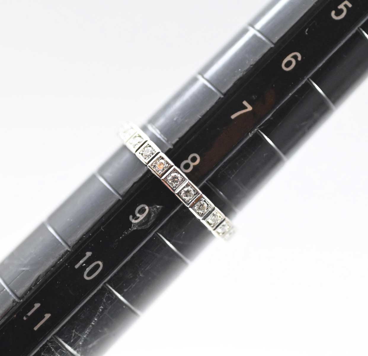 ショパール Chopard アイスキューブ ハーフダイヤ エタニティリング 8号 レディース 3078
