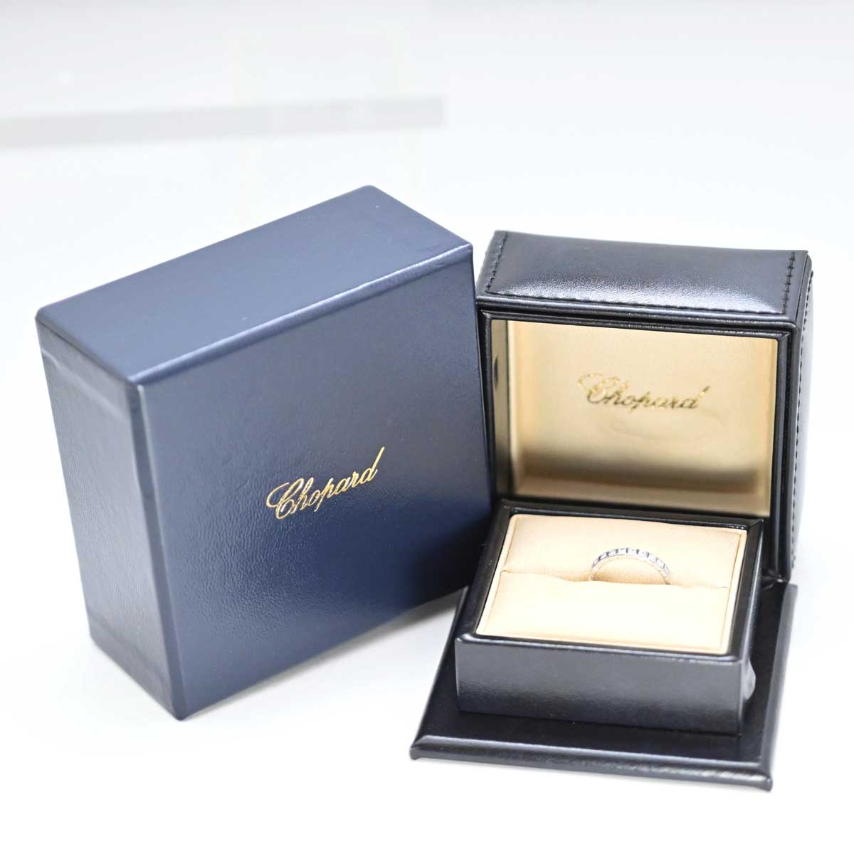 ショパール Chopard アイスキューブ ハーフダイヤ エタニティリング 8号 レディース 3078