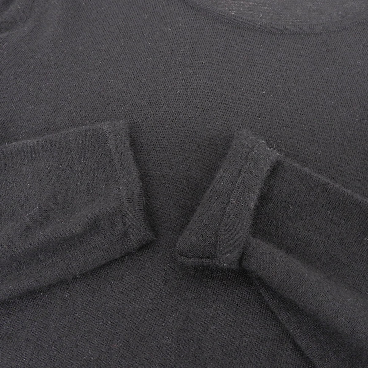 シャネル CHANEL セーター 長袖 カシミヤ ブラック 38 レディース 05A P26286V01900 4013