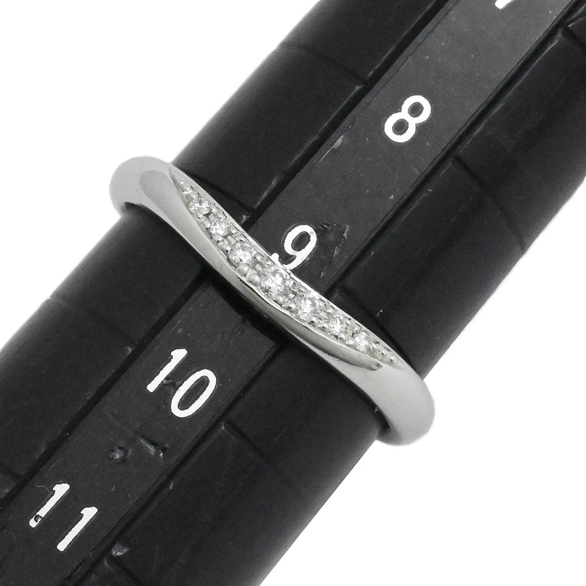 ROYAL ASSCHER ロイヤルアッシャー Pt950 プラチナ ダイヤ0.05ct 9号 レディース  3882