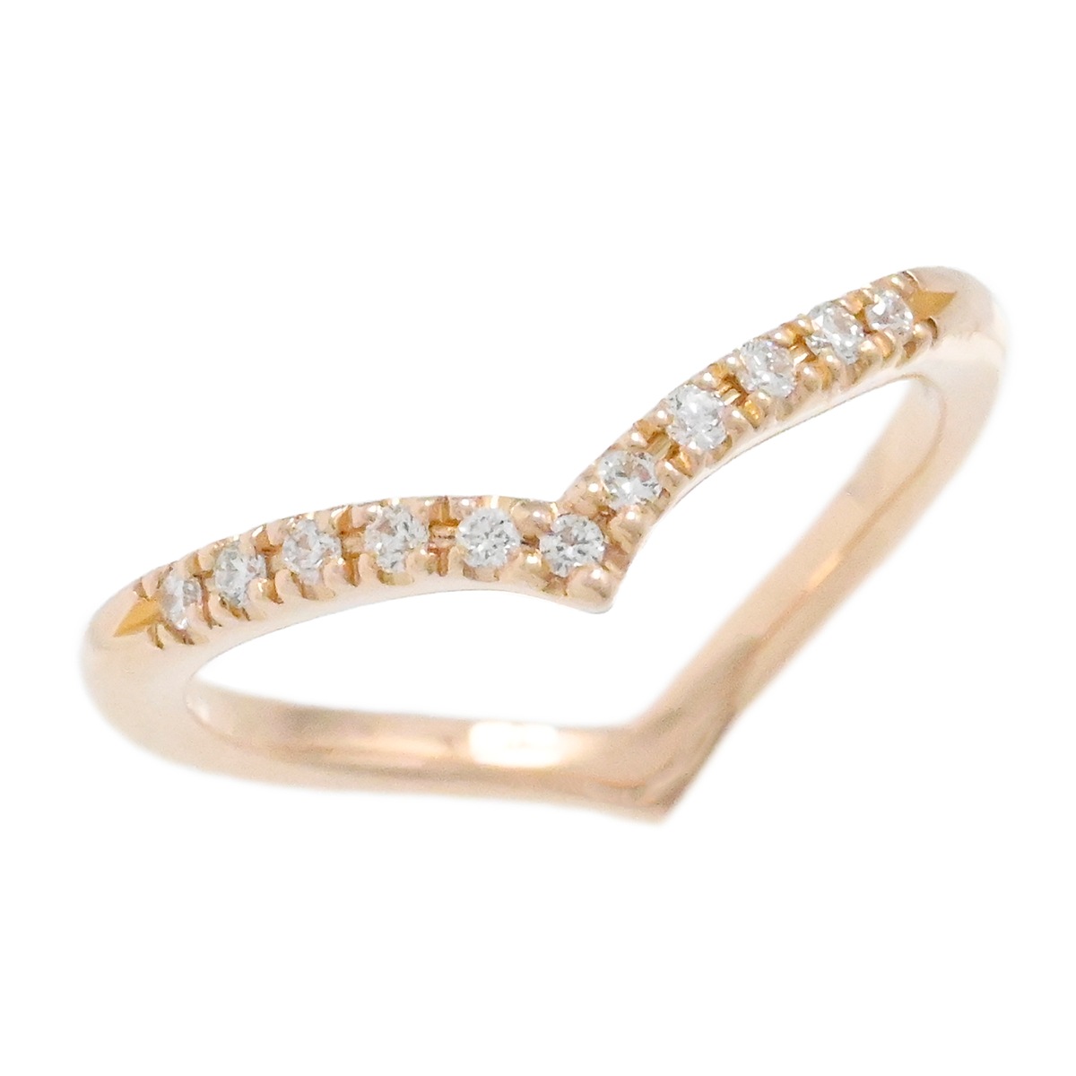 スタージュエリー STAR JEWELRY K18PG ピンクゴールド ダイヤ ピンキー