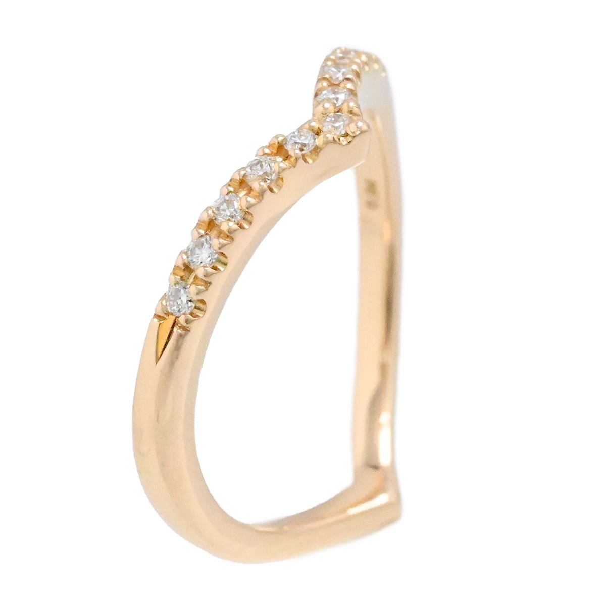 スタージュエリー STARJEWELRY K18PG ダイヤモンドピンキーリング スタージュエリー STAR JEWELRY K18PG ピンクゴールド ダイヤ ピンキー