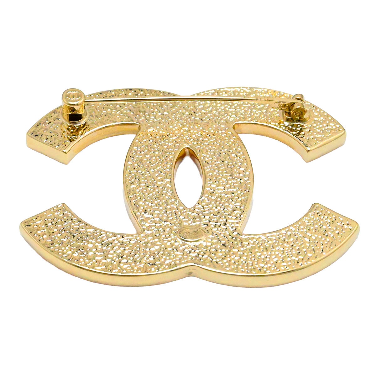 シャネル CHANEL B24 ココマーク ブローチ ピンク×ゴールド レディース  3884