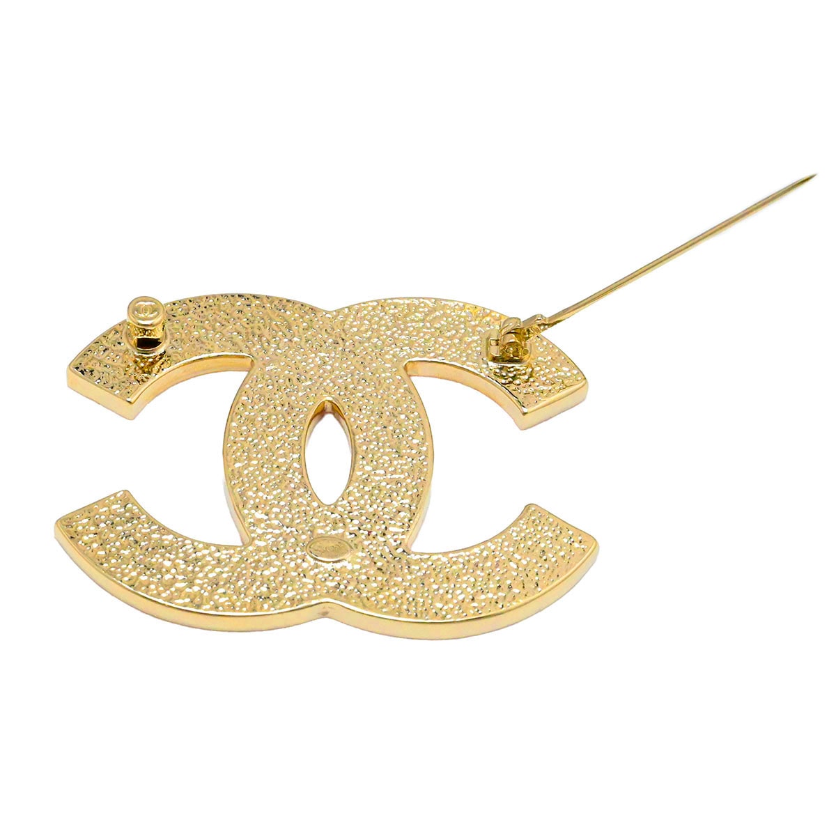 シャネル CHANEL B24 ココマーク ブローチ ピンク×ゴールド レディース  3884