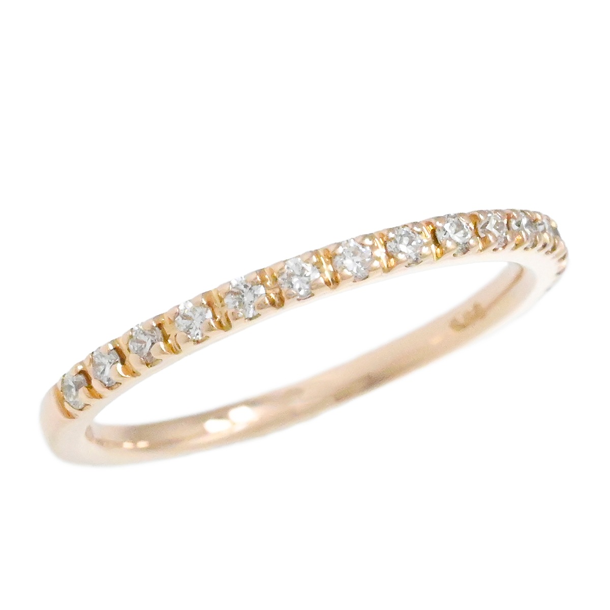 スタージュエリー STAR JEWELRY K18PG ピンクゴールド ダイヤ0.08ct