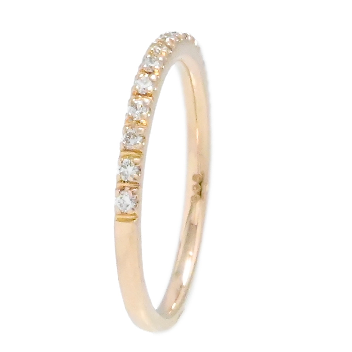 スタージュエリー STAR JEWELRY K18PG ピンクゴールド ダイヤ0.08ct