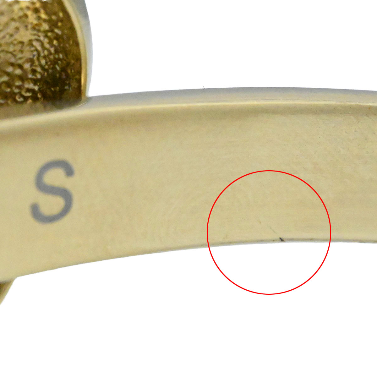 シャネル CHANEL B22 ココマーク ハートバングル ブレスレット フェイクパール ラインストーン レディース  3885