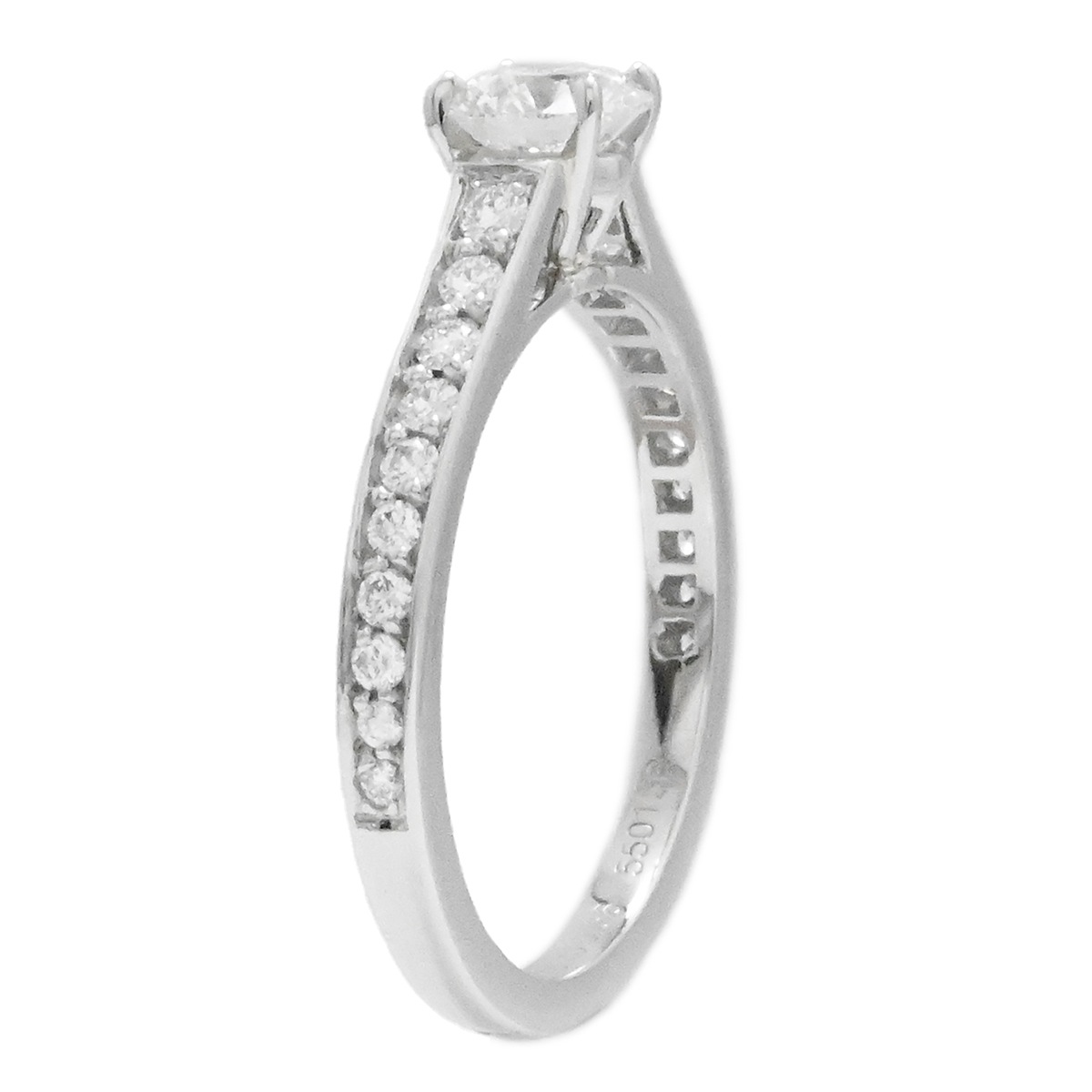 カルティエ CARTIER Pt950 プラチナ 1895 ソリテール ダイヤ0.36ct リング サイズ46 レディース  3998