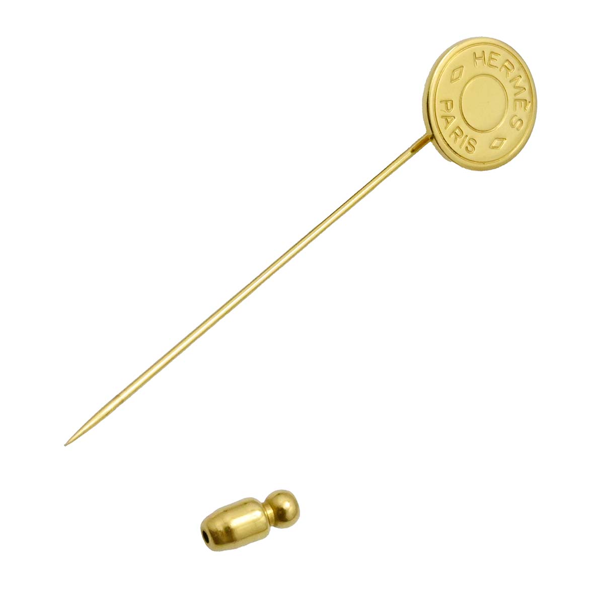 エルメス HERMES セリエ ピンブローチ ゴールドカラー  3718