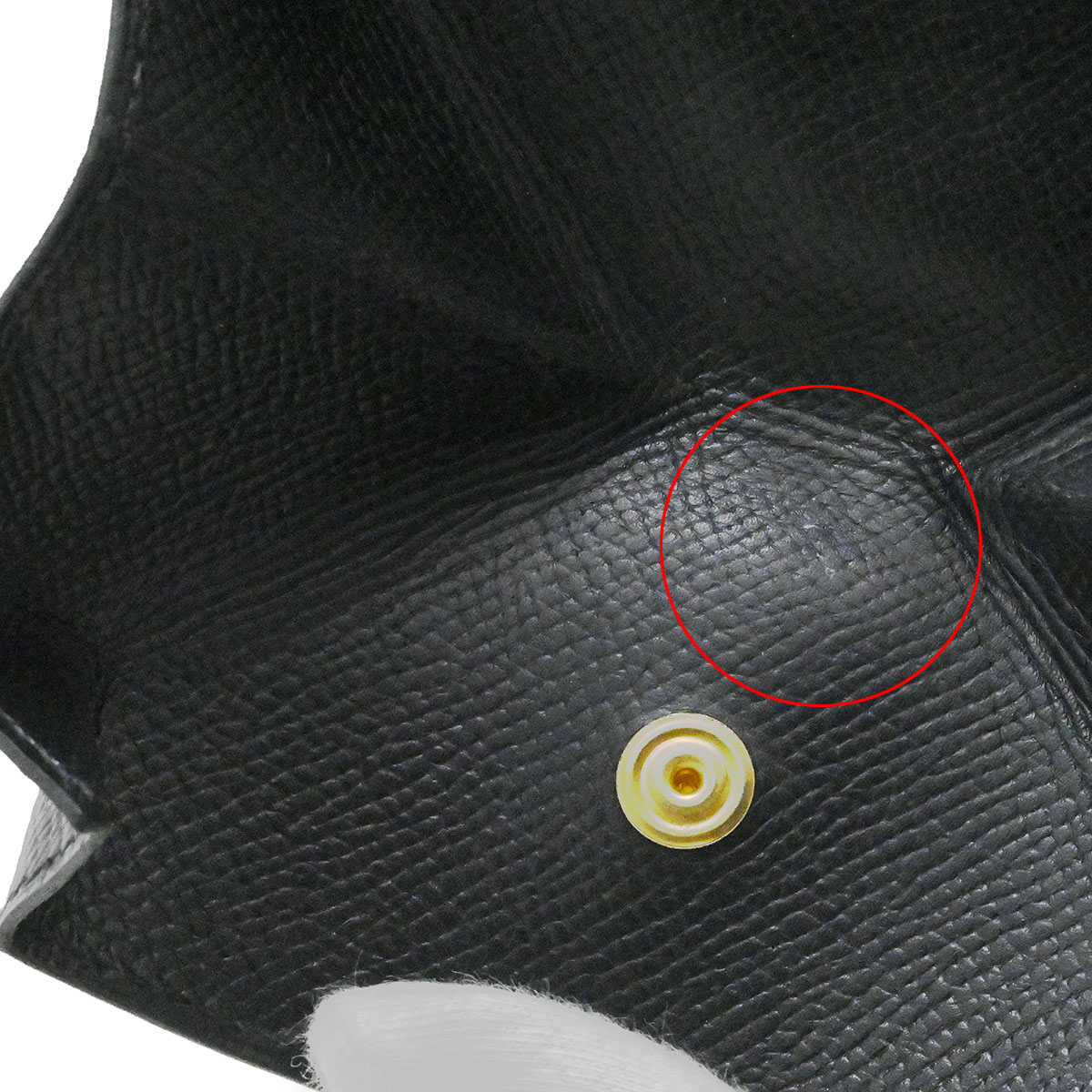 エルメス HERMES ルヴァンキャトル コインケース ヴォーエプソン ブラック C□1999刻印 メンズ レディース  3886