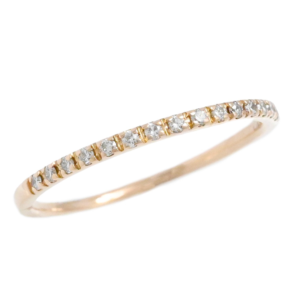 スタージュエリー STAR JEWELRY K18PG ピンクゴールド ダイヤ0.08ct