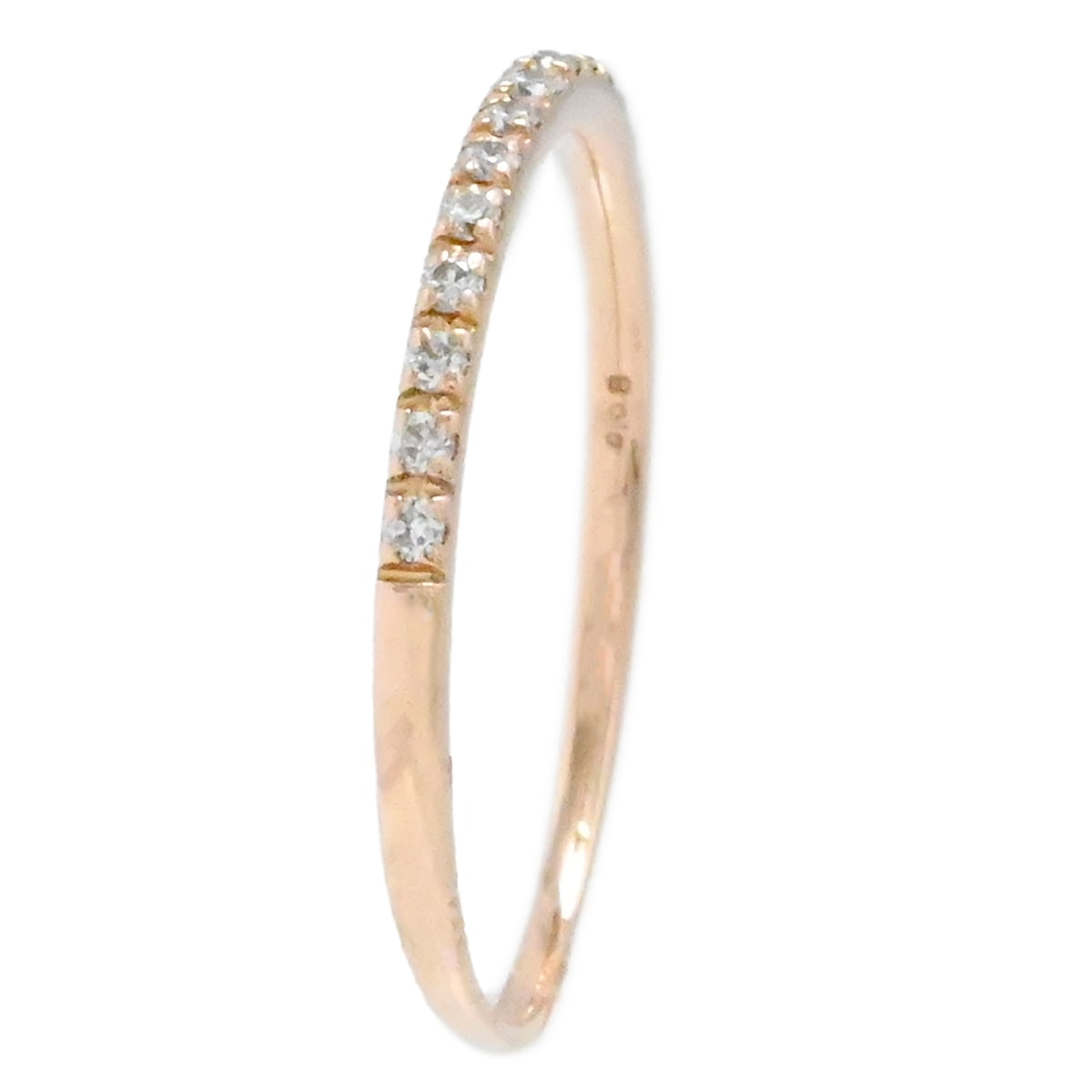 スタージュエリー STAR JEWELRY K18PG ピンクゴールド ダイヤ0.08ct