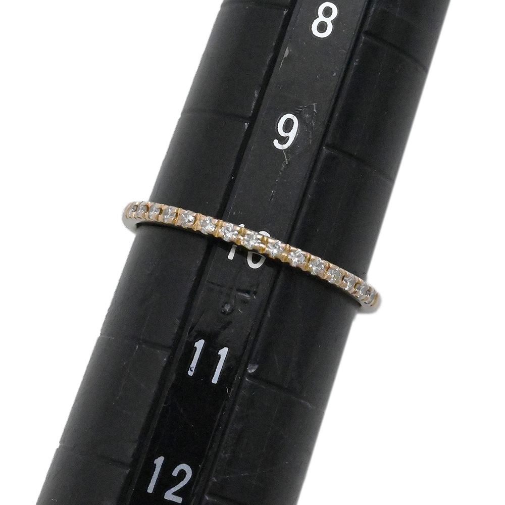 スタージュエリー STAR JEWELRY K18PG ピンクゴールド ダイヤ0.08ct