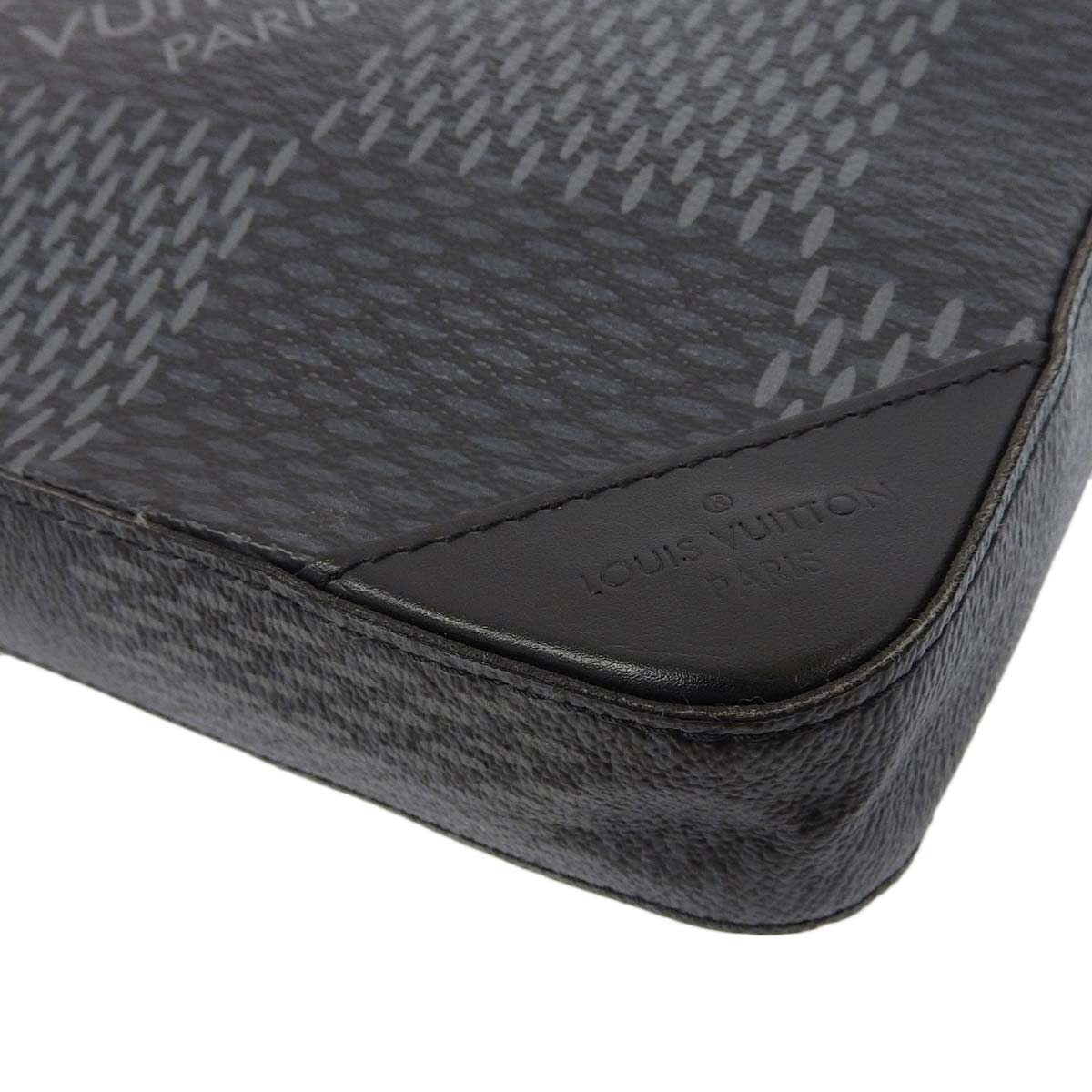 ルイヴィトン LOUIS VUITTON ダミエ・グラフィット トリオメッセンジャー ポーチ コインパース メンズ N50017 4502