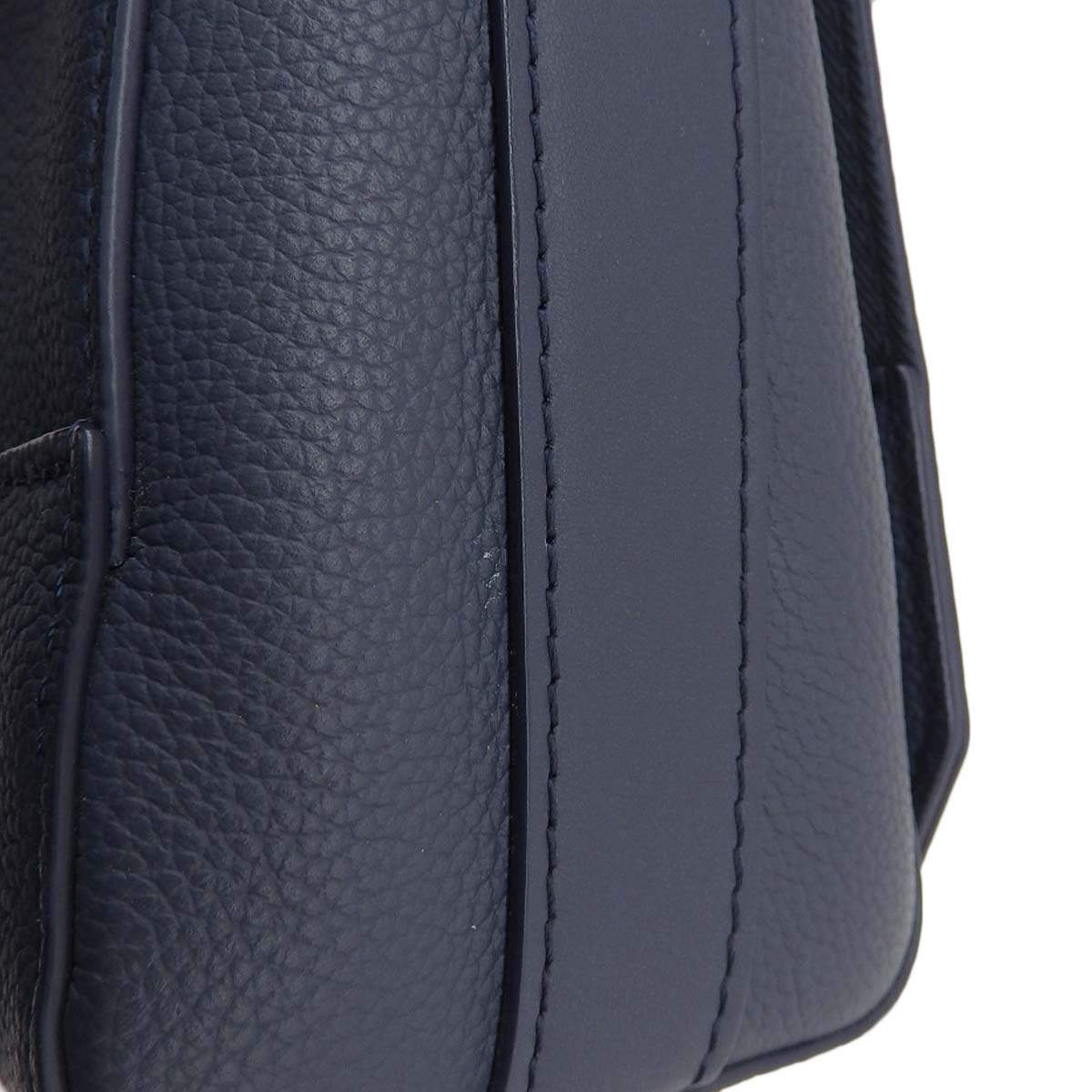 ルイヴィトン LOUIS VUITTON アロエグラム テイクオフ メッセンジャー ネームタグ付き ショルダーバッグ レザー ネイビー メンズ M21363 4504