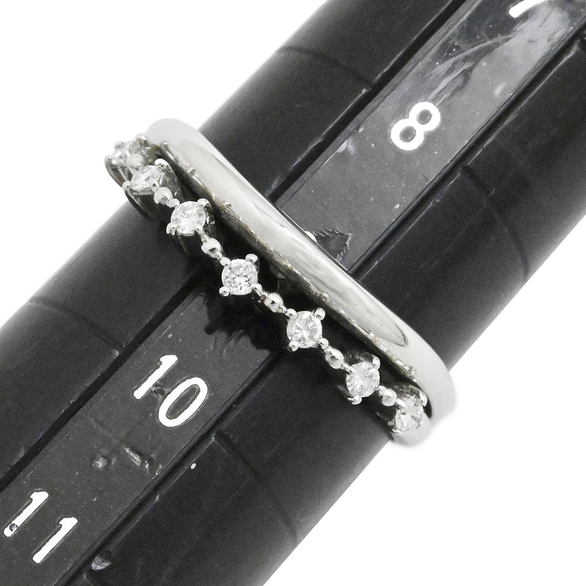 ヴァンドーム V/D Vendome Aoyama Pt950 ダイヤリング 9号 プラチナ レディース  3889