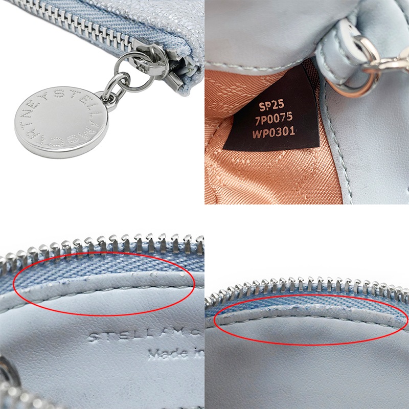 ステラマッカートニー STELLA MCCARTNEY FALABELLA ファラベラ キーリング付き コインケース 小銭入れ 財布 ウオレット レディース  2065