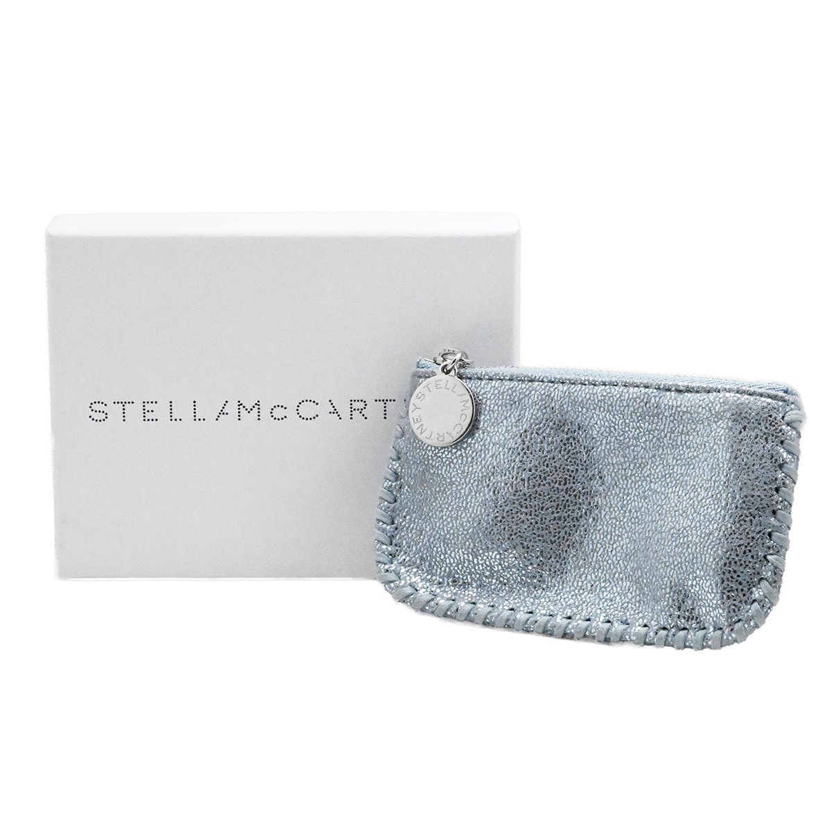 ステラマッカートニー STELLA MCCARTNEY FALABELLA ファラベラ キーリング付き コインケース 小銭入れ 財布 ウオレット レディース  2065