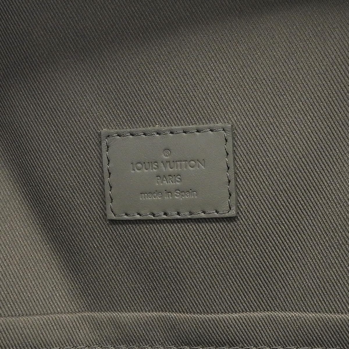 ルイヴィトン LOUIS VUITTON アエログラム テイクオフ バッグパック リュック レザー グレー メンズ M59325 4840