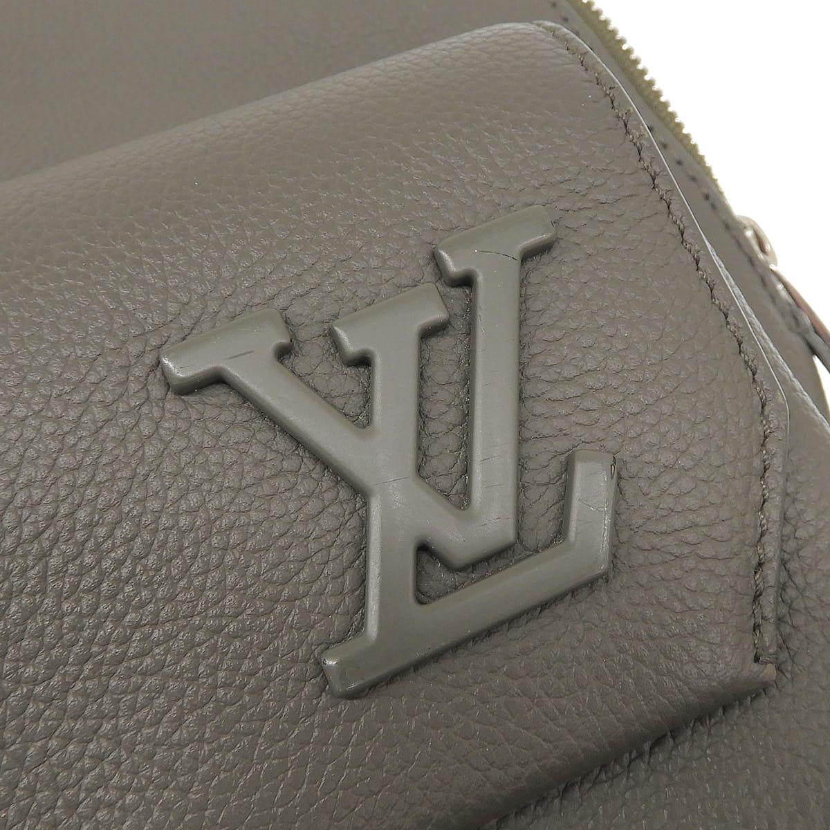 ルイヴィトン LOUIS VUITTON アエログラム テイクオフ バッグパック リュック レザー グレー メンズ M59325 4840