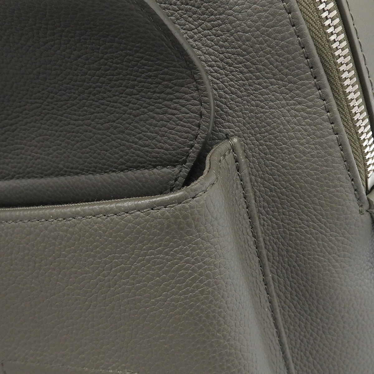 ルイヴィトン LOUIS VUITTON アエログラム テイクオフ バッグパック リュック レザー グレー メンズ M59325 4840