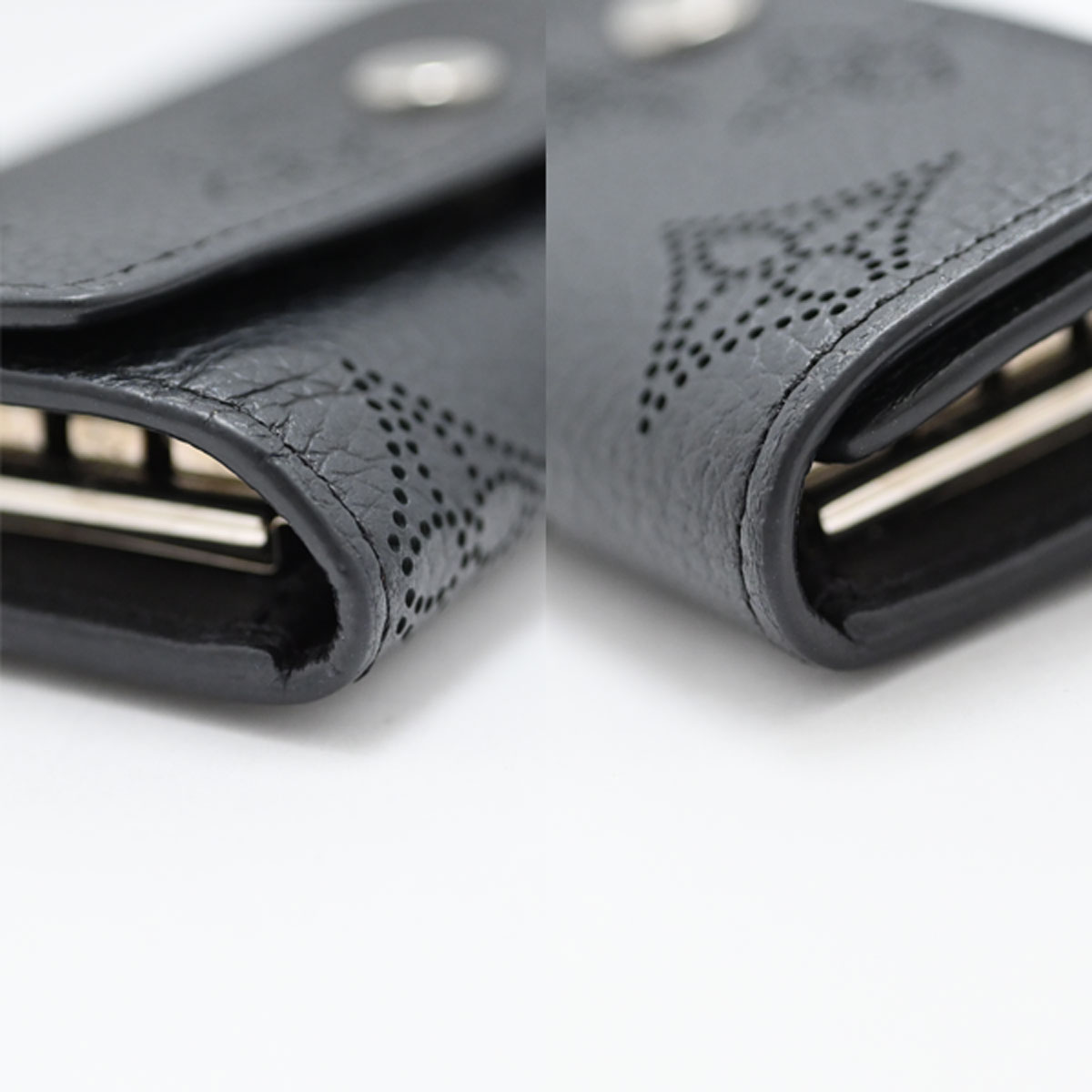 ルイヴィトン LOUIS VUITTON マヒナ ミュルティクレ４ ４連キーケース ノワール レディース メンズ M64054 3529