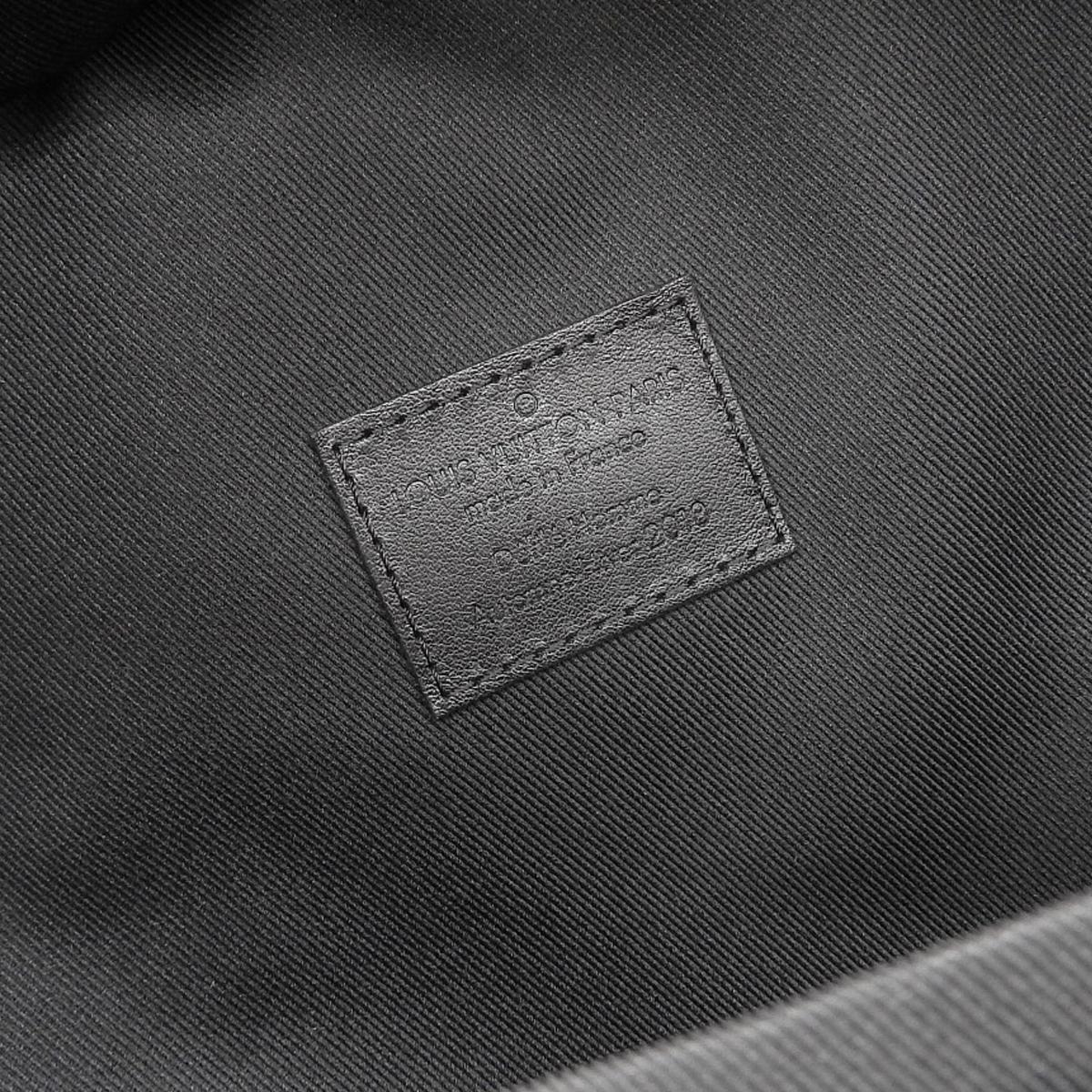 ルイヴィトン LOUIS VUITTON ダークアンフィニティ バックパックPM リュックサック レザー ノワール メンズ M52170 4301