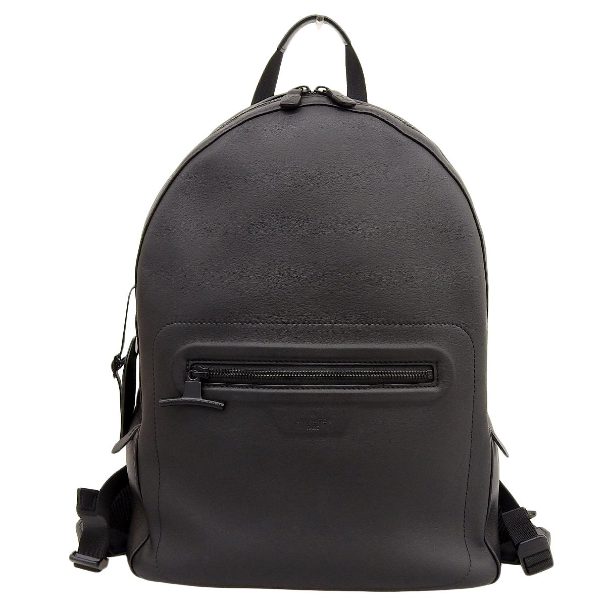 ルイヴィトン LOUIS VUITTON ダークアンフィニティ バックパックPM リュックサック レザー ノワール メンズ M52170 4301