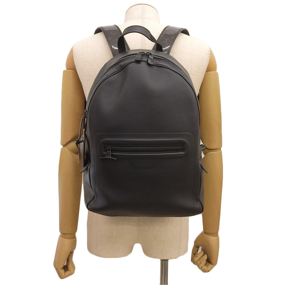 ルイヴィトン LOUIS VUITTON ダークアンフィニティ バックパックPM リュックサック レザー ノワール メンズ M52170 4301