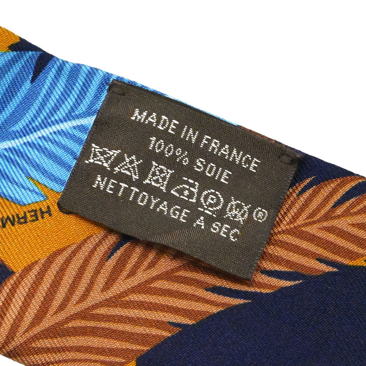 エルメス HERMES ツイリー シルクスカーフ Jaguar Quetzal ジャガー