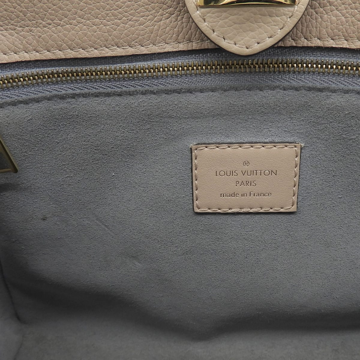 ルイヴィトン LOUIS VUITTON モノグラム オンマイサイドPM 2WAY ハンドバッグ ショルダー 斜め掛け モノグラム×レザー グレージュ M57729 4841