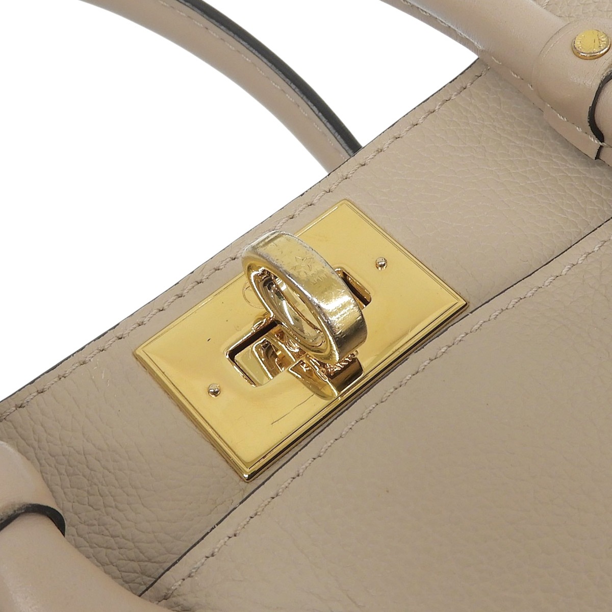 ルイヴィトン LOUIS VUITTON モノグラム オンマイサイドPM 2WAY ハンドバッグ ショルダー 斜め掛け モノグラム×レザー グレージュ M57729 4841