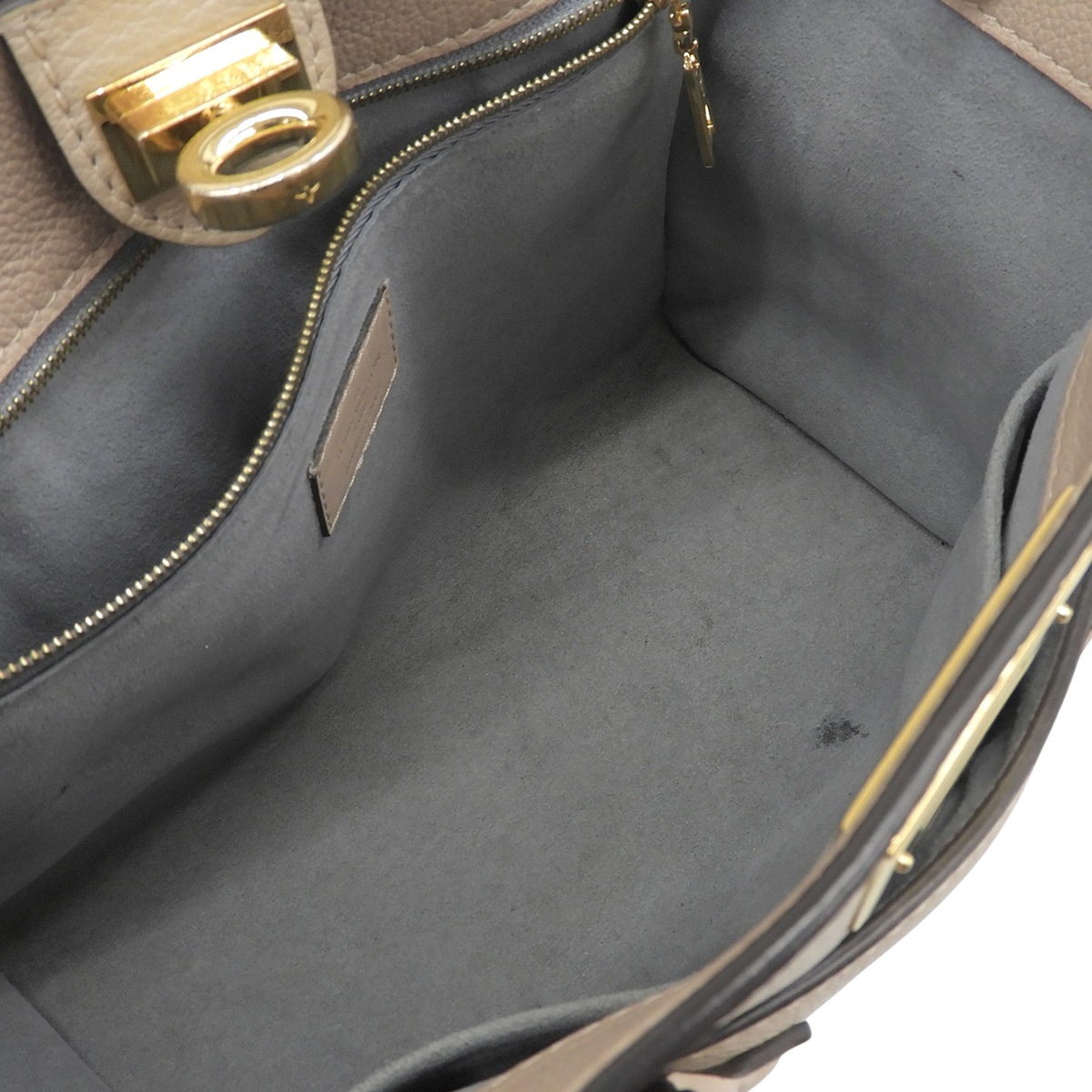 ルイヴィトン LOUIS VUITTON モノグラム オンマイサイドPM 2WAY ハンドバッグ ショルダー 斜め掛け モノグラム×レザー グレージュ M57729 4841